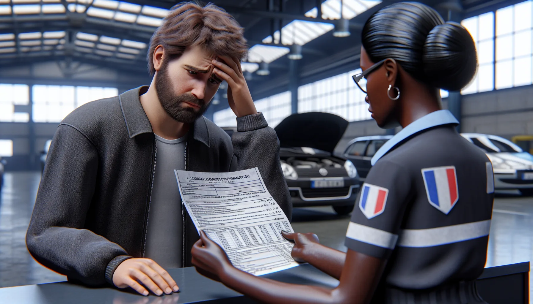 Que faire après un contrôle technique refusé avis défavorable contre-visite